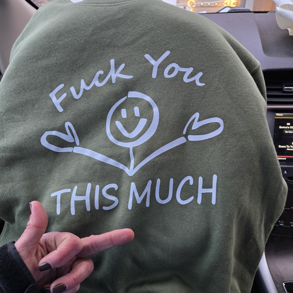 Green Graphic Men's Sweater